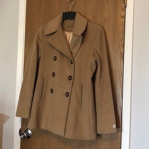 Calvin Klein Pea Coat Precious Fiber Blend